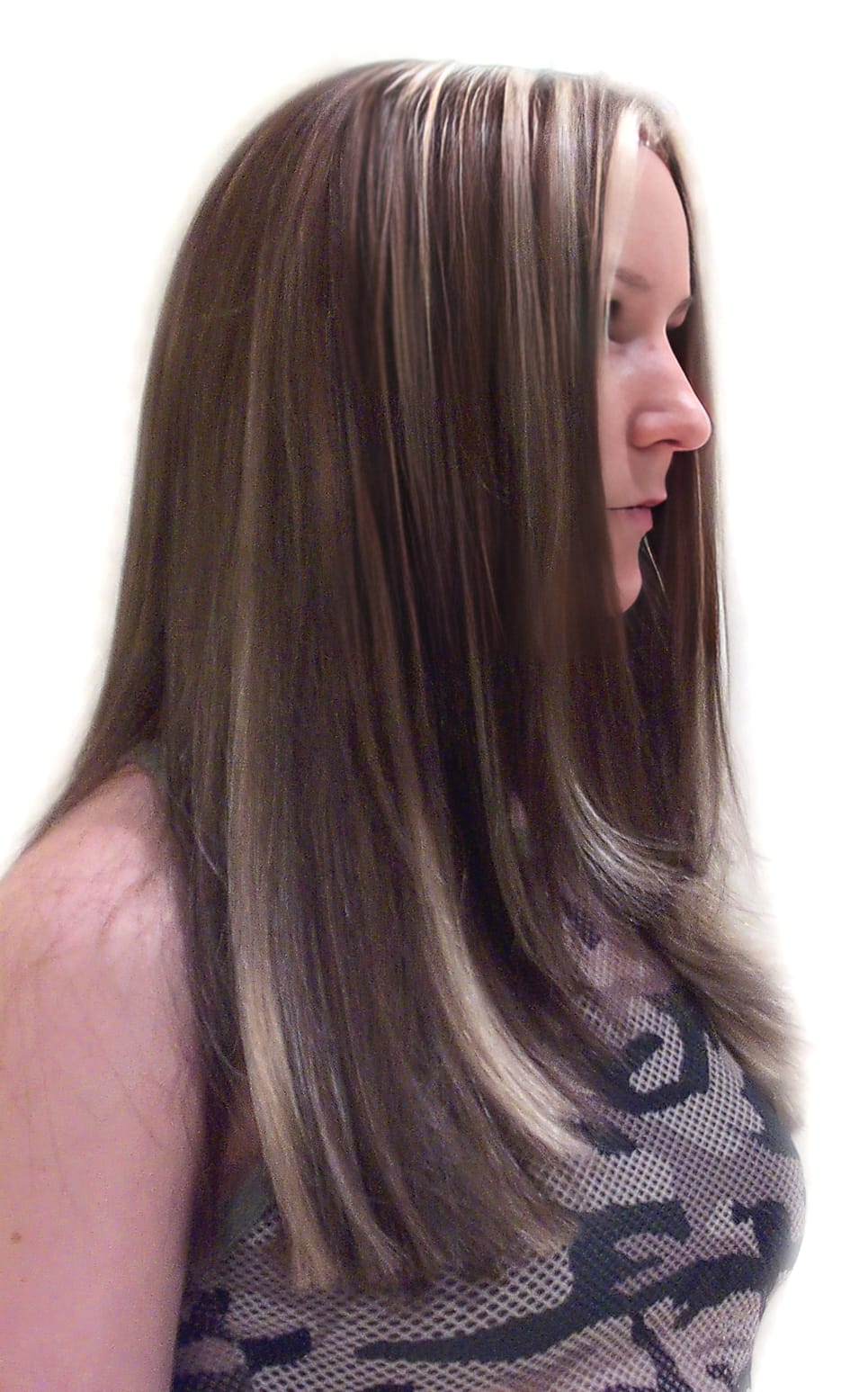After Picture - Highlights Without Any Chemicals or Bleach